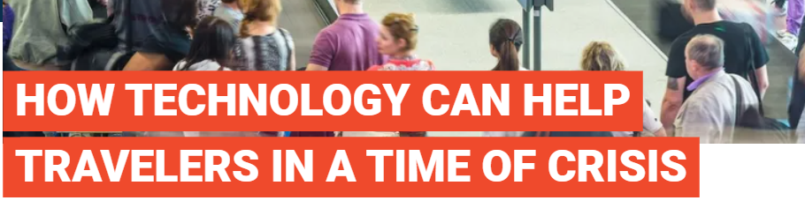 危机时期科技如何助力旅行者