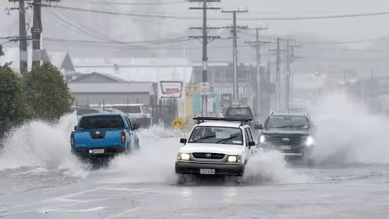 Flooding due to GABRIELLE in New Zealand