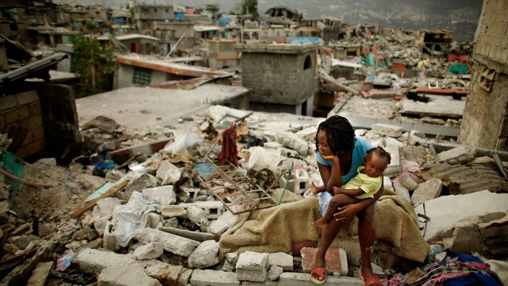 Földrengés Haitin