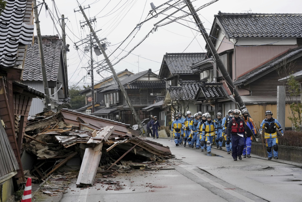 Jordskælv i Japan
